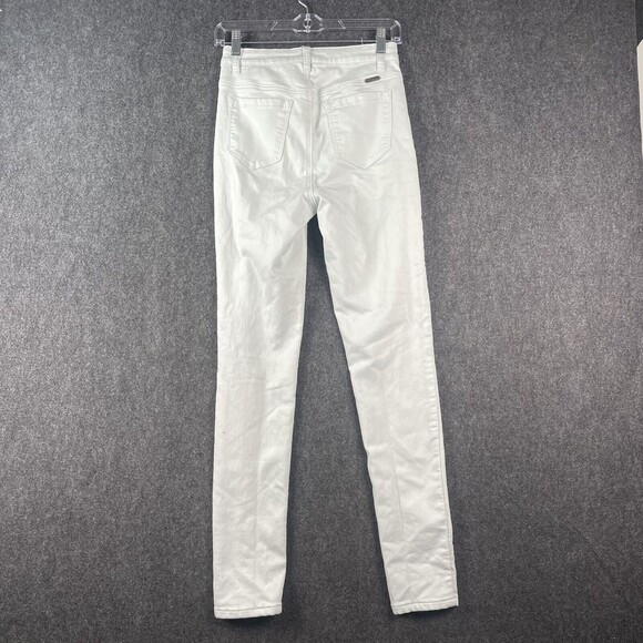 Kancan Estilo Mint Green High Rise Skinny Stretch Jeans Size 7/27 EUC - Picture 4 of 9